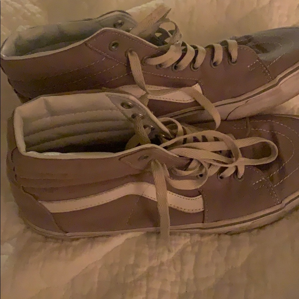 Vans high top shoes